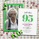 Recherche de 95 ans invitations Fête d'anniversaire