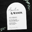 Recherche de arche mariage invitations Couple