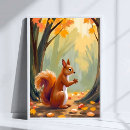 Suche nach braunes eichhörnchen poster Herbst