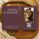 Recherche de qr code mariage invitations De photo