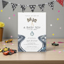 Recherche de voitures de course vintages Baby shower