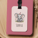Recherche de elephant luggage tags Girl