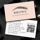 Recherche de sourcils cartes visite Artiste de sourcils