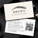 Recherche de sourcils cartes visite Artiste de sourcils