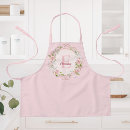 Recherche de fleur rose tabliers Filles
