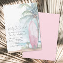 Recherche de surfer baby shower invitations Mother to be