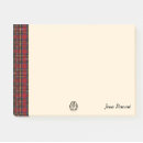 Recherche de tartan post its Rouge