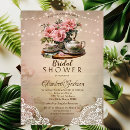 Recherche de service à thé invitations Fleurs