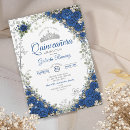 Recherche de bleu royal et argent invitations Féminin