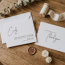 Recherche de nuptiale vœux cartes Noir et blanc