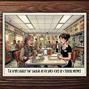 Recherche de serveuse cartes postales Restaurant