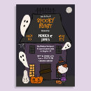 Recherche de maison hantée halloween invitations Mignon