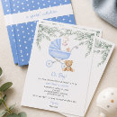 Recherche de poussette bébé invitations Mignon