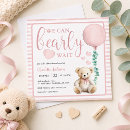 Recherche de oursons baby shower invitations Pour enfants