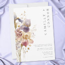Suche nach lila iris einladungen Aquarell