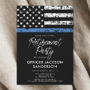 Recherche de retraite policier invitations Patriotique