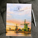 Recherche de moulin vœux cartes Aquarelle