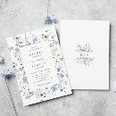 Recherche de floral bleu et vert invitations Pour tous