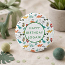 Recherche de anniversaire dinosaure badges Fête d'anniversaire de dinosaure