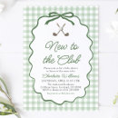 Recherche de gingham baby shower fille invitations Mother to be