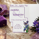 Suche nach iris mit blumen einladungen Minimal