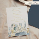 Recherche de new york mariage invitations Élégant