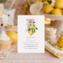 Recherche de lemon shower invitations Bride