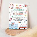 Recherche de urgence médicale invitations Pour enfants