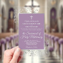 Recherche de de de lavande mariage invitations Simple