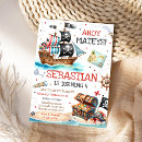 Recherche de garçon pirate invitations De bateau pirate