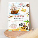 Recherche de garçon pirate invitations De bateau pirate