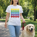 Suche nach herzmuster tshirts Regenbogen