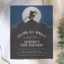 Suche nach ninja geburtstag einladungen Kriegerin