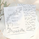 Recherche de noir et crème invitations Classique