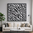 Suche nach tiermuster poster Zebra