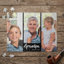 Recherche de papy puzzles Noir blanc