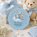 Recherche de anniversaire avion autocollants Baby boy