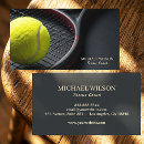 Suche nach tennistrainer visitenkarten Tennislehrer