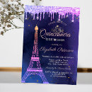 Recherche de tours eiffel invitations Unique