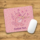 Recherche de illustration animale tapis souris Rose