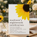 Recherche de de 18 ans invitations Moderne