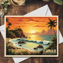 Recherche de peintures de plage cartes postales Hawaï