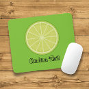 Recherche de fruit frais tapis souris Vert