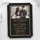 Recherche de billet noir invitations Simple