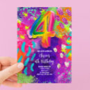 Recherche de désordre invitations Fête de peinture