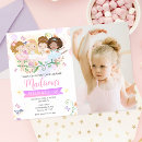 Recherche de tutu de ballerine invitations Girl