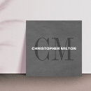 Suche nach modernes monogramm visitenkarten Einfach