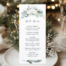 Suche nach immergrün hochzeit menükarten Winterhochzeit