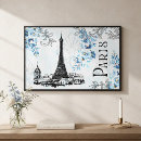 Recherche de paris impressions sur toile Fleurs