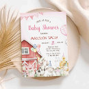 Recherche de gingham baby shower fille invitations Rustique
